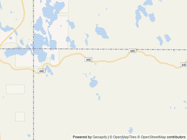 Map of Mowe Lake Campsites location at Rapid River, MI, United States