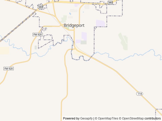 Map for SIGNATURE w/ Electric Fireplace & Outdoor Kitchen near Bridgeport, TX