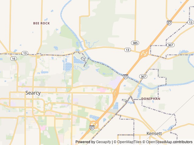 Map for Easy Tow  4 Family on the Go! Delivery Available! near Searcy, AR