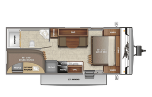 2022 Jayco Jay Flight SLX 8 - 224BH -BMN1220