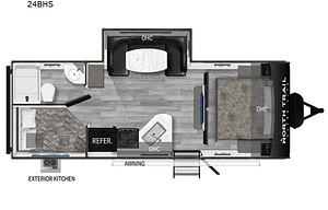 2024 Heartland North Trail 24BHS