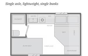 Lightweight SUV-Towable Camper | Sleeps 4