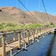 Umtanum footbridge stretches across the Yakima River
