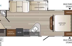***Delivery Only - Keystone Outback UL 276UBH