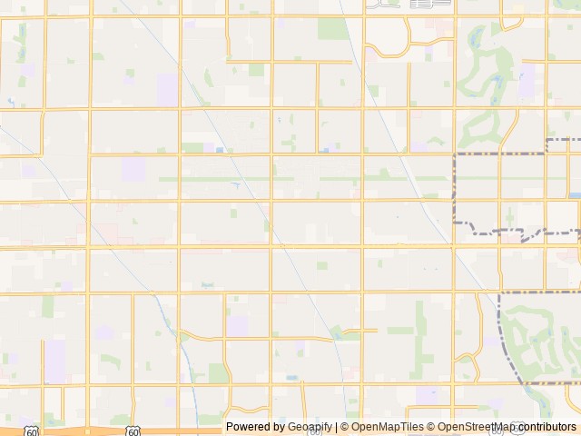 Map of The Ranchos at Val Vista Villages (Age Restricted 55+) location at Mesa, AZ, United States