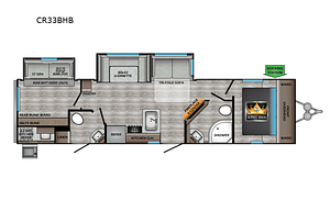2022 Cruiser Aire 33BHB - Big Family RV Rentals