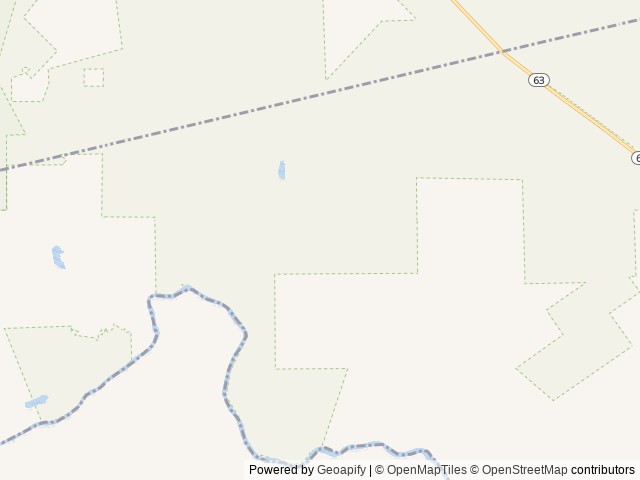 Map of Boykin Springs Pavilion location at Zavalla, TX, United States