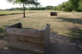 Bloomington West Park Campground horse shoe pits
