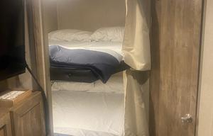 Queen privacy with extra sleeping capacity!