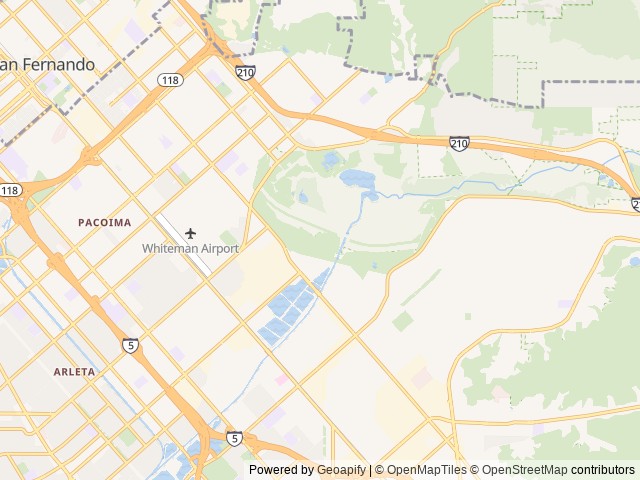 Map for Kao's Dream RV near Los Angeles, CA