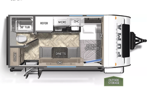 PERFECT SIZED Travel CAMPER! BRAND NEW!