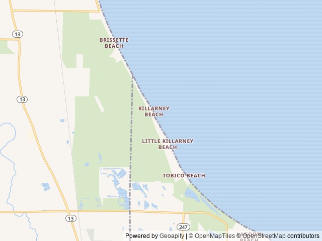 Map for 2014 Dutchmen 261BHS near Bay City, MI