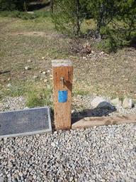 May Queen Campground water spigot