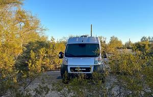 2022 RAM Promaster 2500  - Sleeps 2 - Off Grid