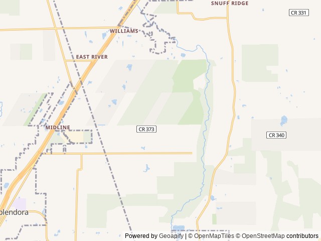 Map for Bigfoot's Fully Equipped Freedom Family Camper near Splendora, TX