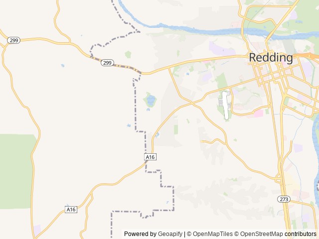 Map for Small Adventure near Redding, CA