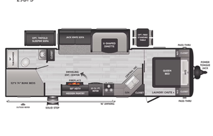 2023 Keystone Hideout 29DFS