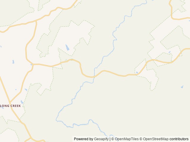 Map of Cassidy Bridge Primitive Camp location at Mountain Rest, SC, United States