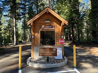 Sunset Campground Kiosk