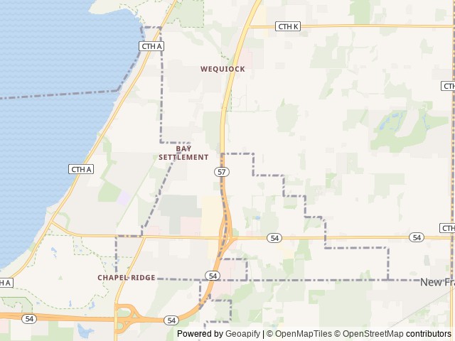 Map for 2026 Keystone Coleman 17B near Green Bay, WI