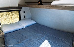 Solar-powered, lightweight, adventure bunkhouse