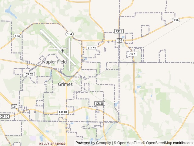 Map for 2021 Keystone RV Springdale 295BH near Dothan, AL