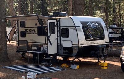 Family friendly lightweight trailer, delivery too