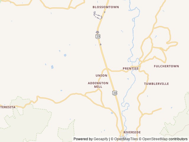 Map of Franklin RV Park & Campground location at Franklin, NC, United States