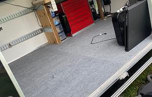 2021 Stealth 8.5x28 Race Car Hauler with room to sleep.