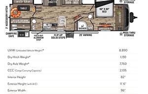 3 slides-2021 SportTrek Touring Model Bunkhouse