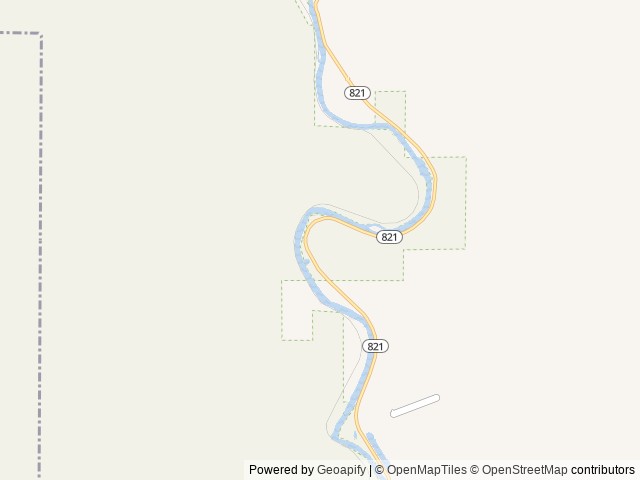 Map of Big Pines location at Wenatchee, WA, United States