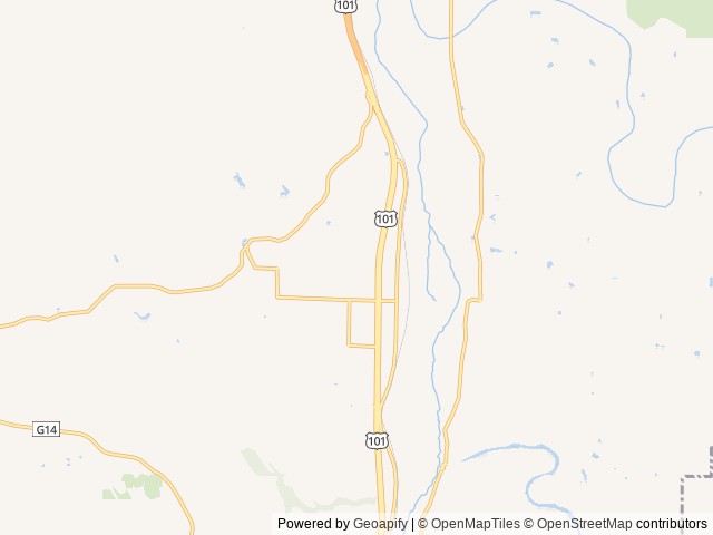 Map of Vines location at Paso Robles, CA, United States