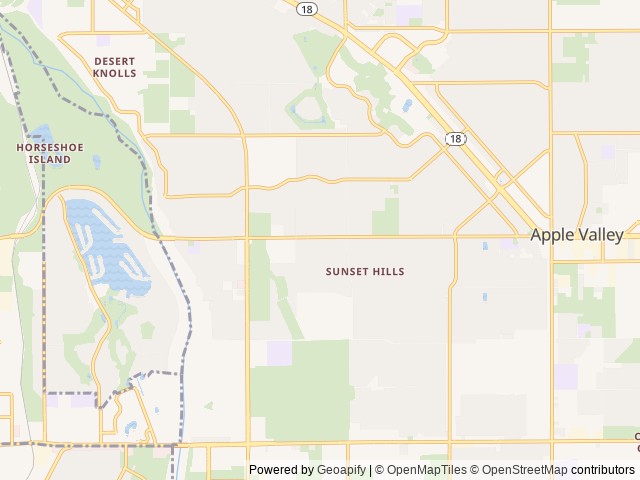 Map for 2019 Forest River RV Sabre (SO. CAL DELIVERY ONLY) near Apple Valley, CA