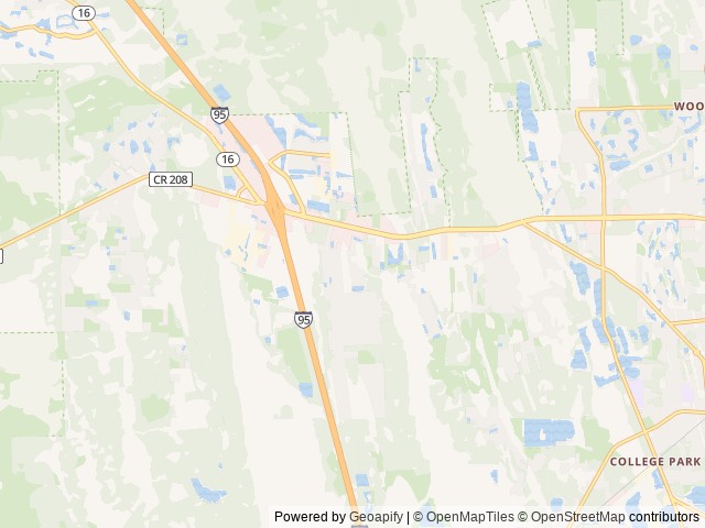 Map for 2021 Entegra Emblem 36U "Chaos on Wheels" near St. Augustine, FL