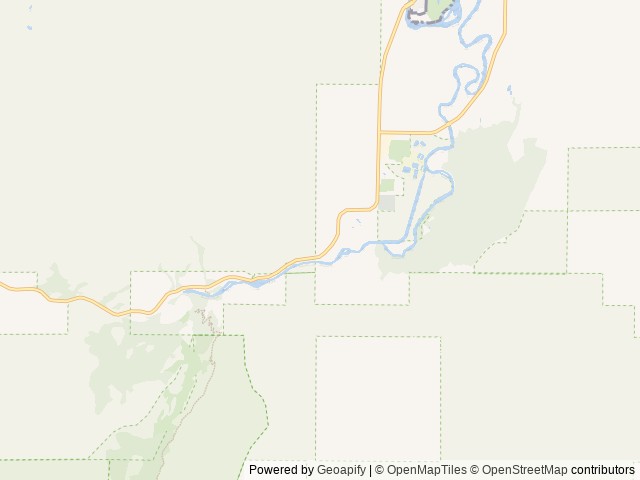 Map of Icicle River RV Park location at Leavenworth, WA, United States