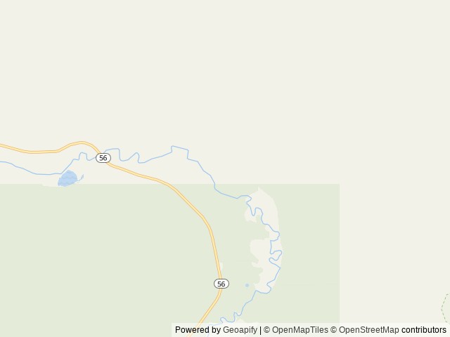 Map of Bull River Guard Station location at Trout Creek, MT, United States