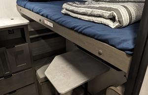 King Bed and Private Quad bunks  2022 Cruiser MPG