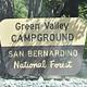 Green Valley Campground Sign