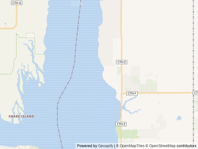 Map of Rustic Ridge Resort location at Friendship, WI, United States