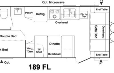 2004 Keystone 189fl