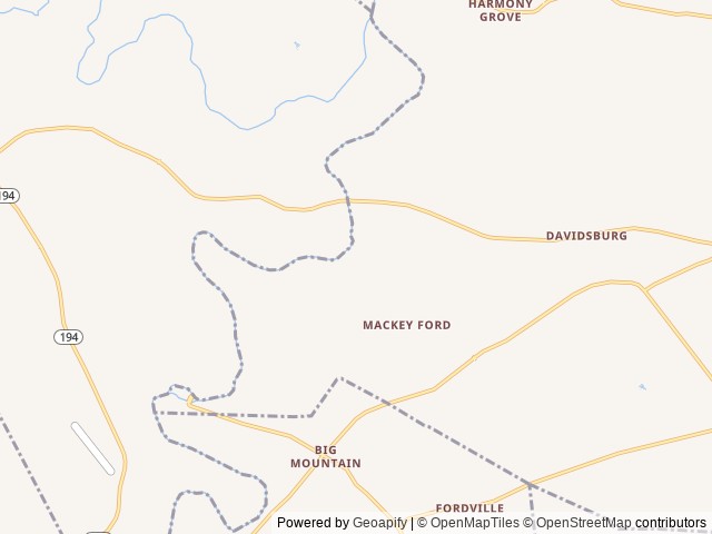 Map of Cedar Lake Campground location at Pennsylvania 17315, PA, United States