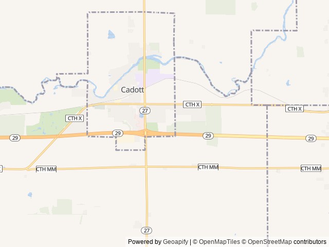 Map for 2017 KZ Sportsmen LE 291BHLE near Cadott, MN