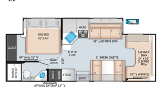 2022 Thor Motor Coach Chateau 27R
