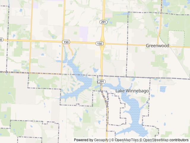 Map for Toy hauler, pet friendly, cozy camper near Lee's Summit, MO