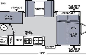 2020 Coachmen RV Apex Nano 193BHS
