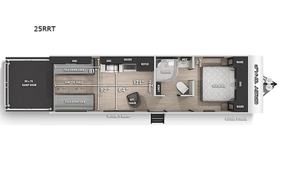 2022 Forest River RV Cherokee Grey Wolf 25RRT