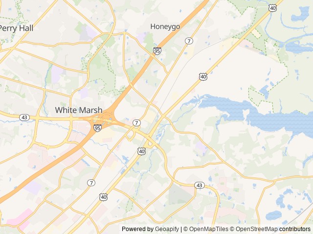Map for Campo near White Marsh, PA