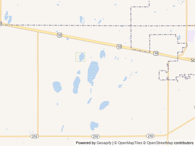 Map of Dower Lake Recreation Area location at Staples, MN, United States