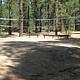 Upper Wolf Group Campsite Volleyball Court with Audience Benches
