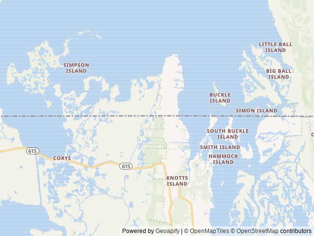 Map for Island Time RV rental near Currituck County, VA